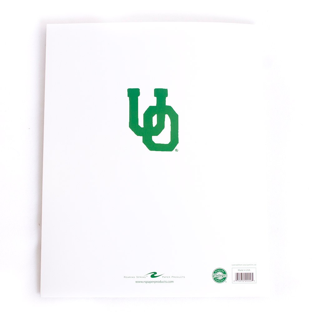 Interlocking UO, Roaring Spring, Folders, Art & School, Julia Gash, Paper, 822866